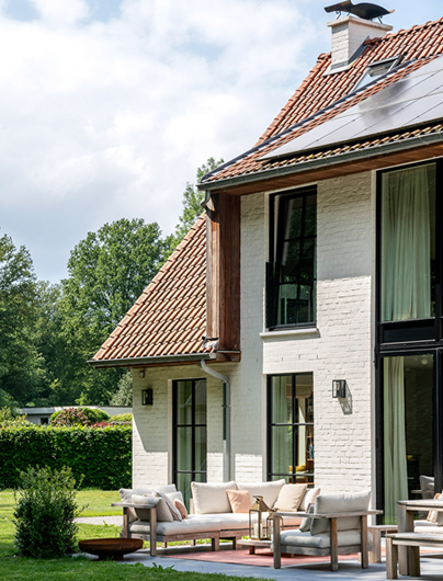 Totaalrenovatie uitgevoerd bij een woning in Oost Vlaanderen