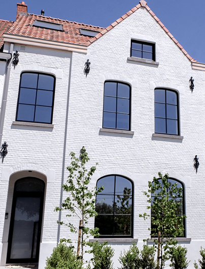 Renovatie halfopen bebouwing uitgewerkt door architect in Gent