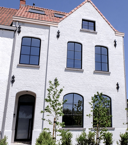 Realisatie architect van renovatie halfopen bebouwing uit Deinze